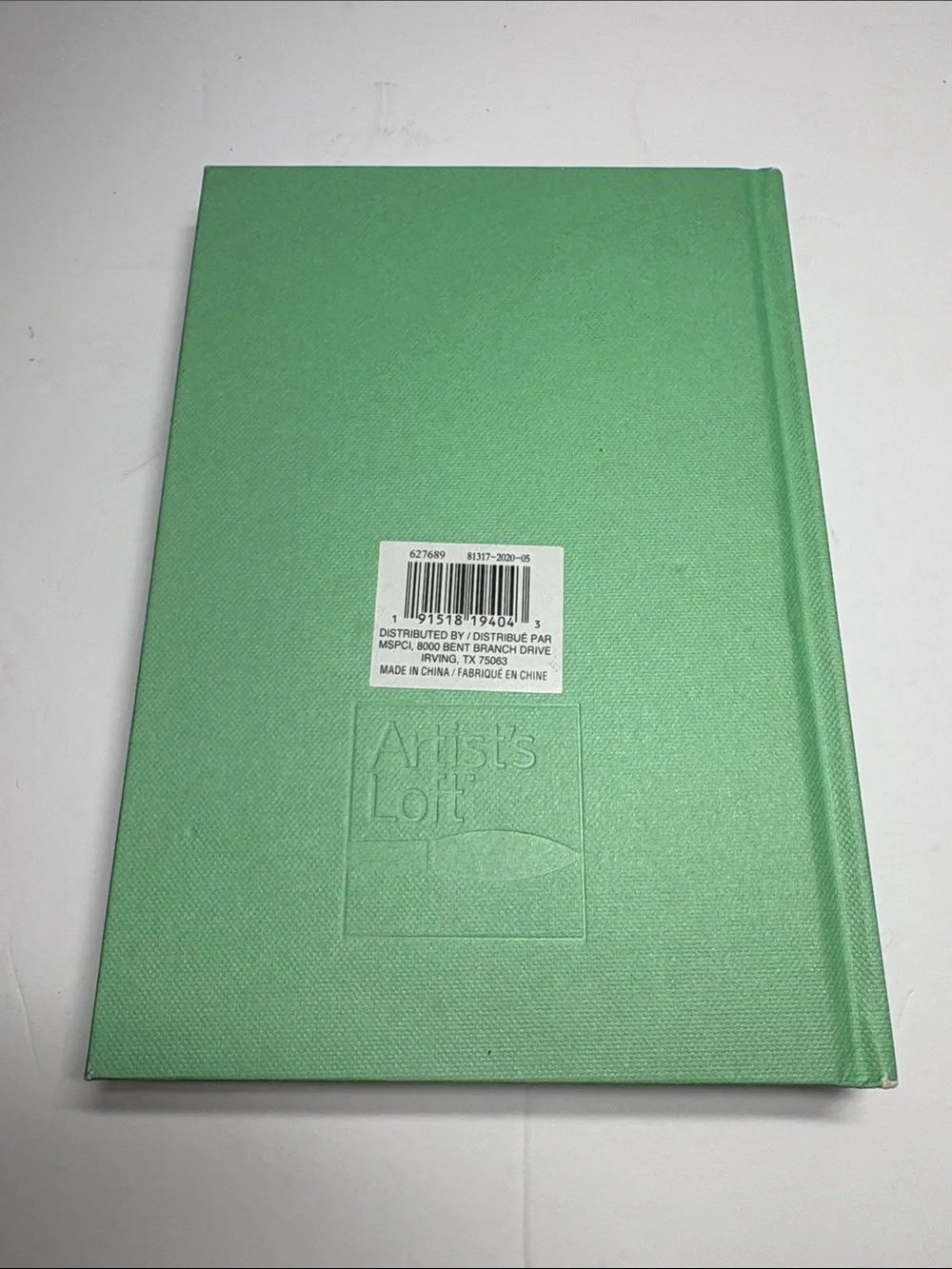 Green Hardcover Journal / Notebook